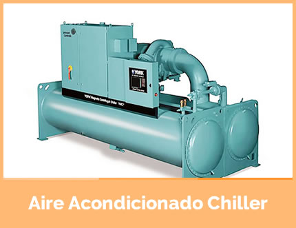¿Qué es un aire acondicionado Chiller?